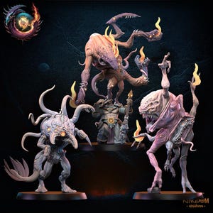Nukuja Forsworn - Warriors of the Dark Gods - Warriors of the Dark Gods - Lost Kingdom Miniatures - 9th Age