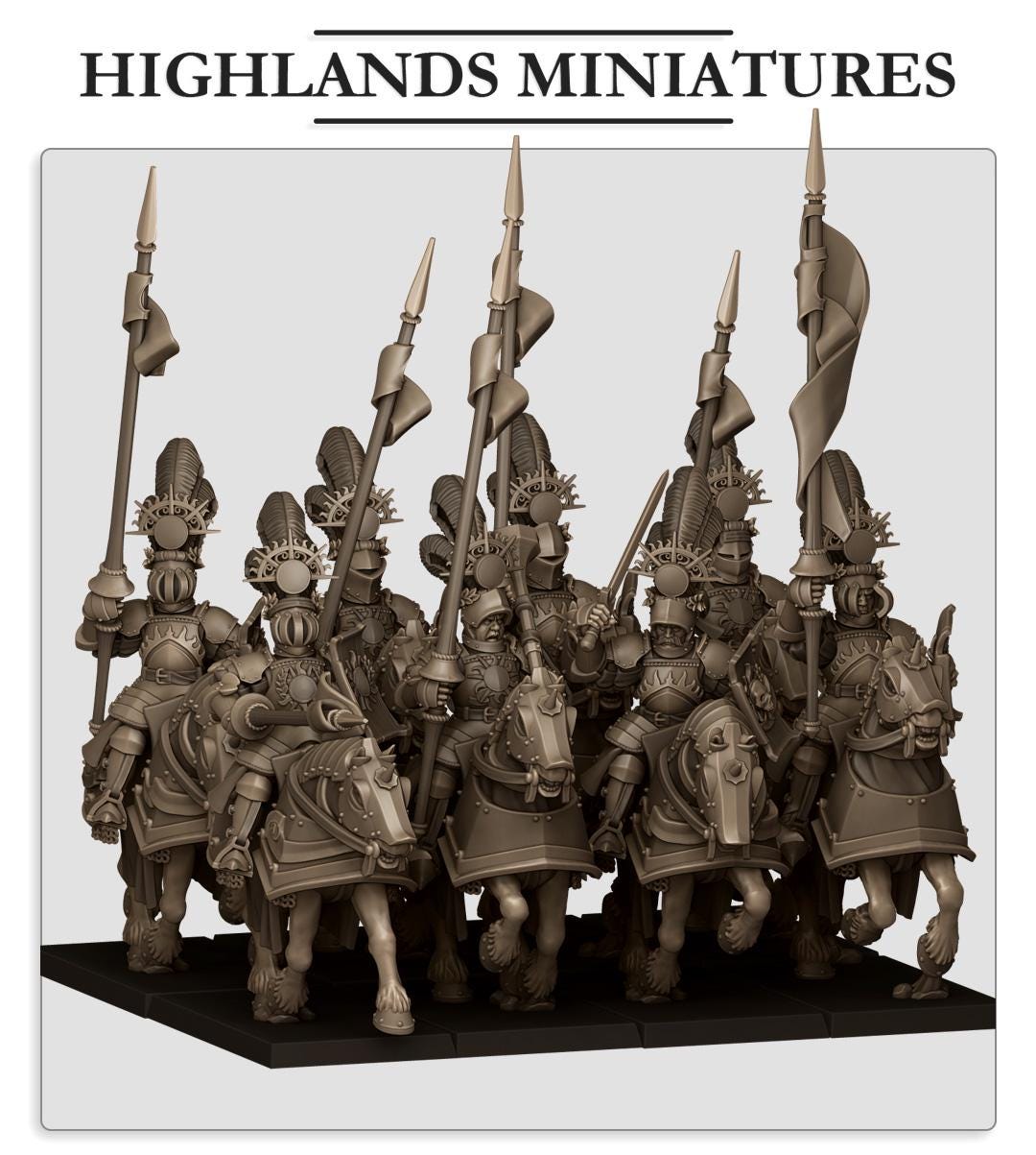 Ensemble de personnages de héros nains - Figurine miniature de l'armée