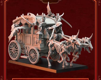 Dark Coach - Transsylvanië - Vampierenverbond - Vampierenconclaaf - Krabminiaturen - Oorlogsspelminiaturen - Fantasy - 9e tijdperk