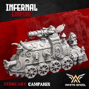 Höllenpanzer – Höllenzwerge – White Angel Miniatures – 9. Zeitalter