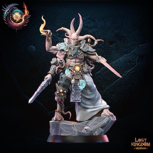 Nukuja Fallen Hero - Warriors of the Dark Gods - Warriors of the Dark Gods - Lost Kingdom Miniatures - 9th Age
