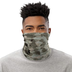 Sea Trout Fisherman Neck Gaiter Gift | Fishing Buff | Outdoor Neck Warmer | Fishing Gaiter | Nature Snood | Camping Bandana  | Neck Tube