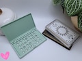 Green Celestial Birth Control Case for Slynd, For Vienva, for Opill, for Sprintec, Travel Pill Case, Pill Case, Cute Compact, Sun Moon Stars