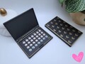 Black and Gold Hearts and Dots Birth Control Pill Case – Valentine, Preppy, 3D Printed Hard Plastic, Cute Pill Box, Travel Pill Organizer