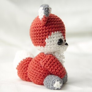 CROCHET FOX Pattern • Amigurumi PDF Tutorial • Cute Little Fox Crochet Pattern • Beginner-Friendly Amigurumi Plush Toy image 4