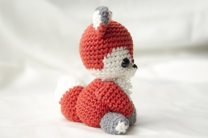 CROCHET FOX Pattern • Amigurumi PDF Tutorial • Cute Little Fox Crochet Pattern • Beginner-Friendly Amigurumi Plush Toy image 4