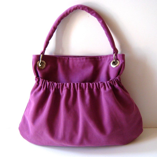 Kangaroo Tote in Purple Last One This Colour and Ready To Ship