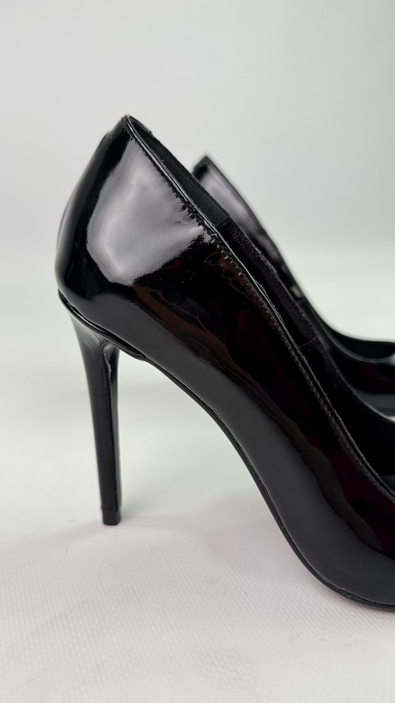 Tacones Altos Negros Con Punta Cerrada Terciopelo Tacones Altos Con
