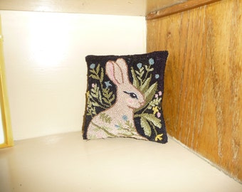 Primitive Bunny Punch Needle Pattern