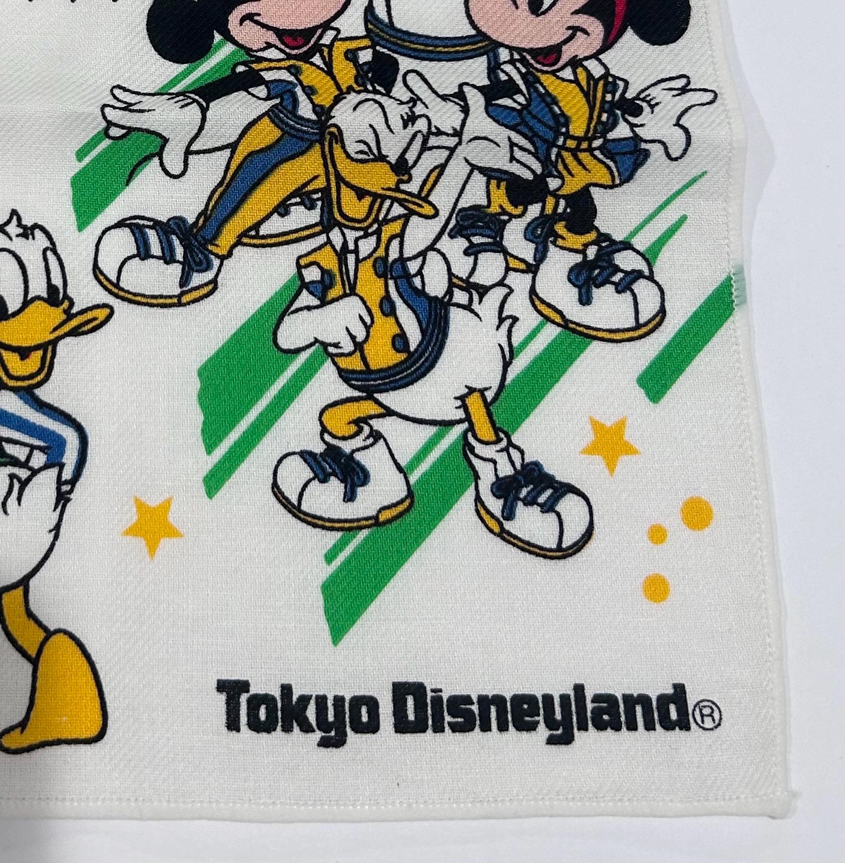 ヴィンテージ 東京ディズニーランド ミッキーカレンダー 1996 ハンカチ