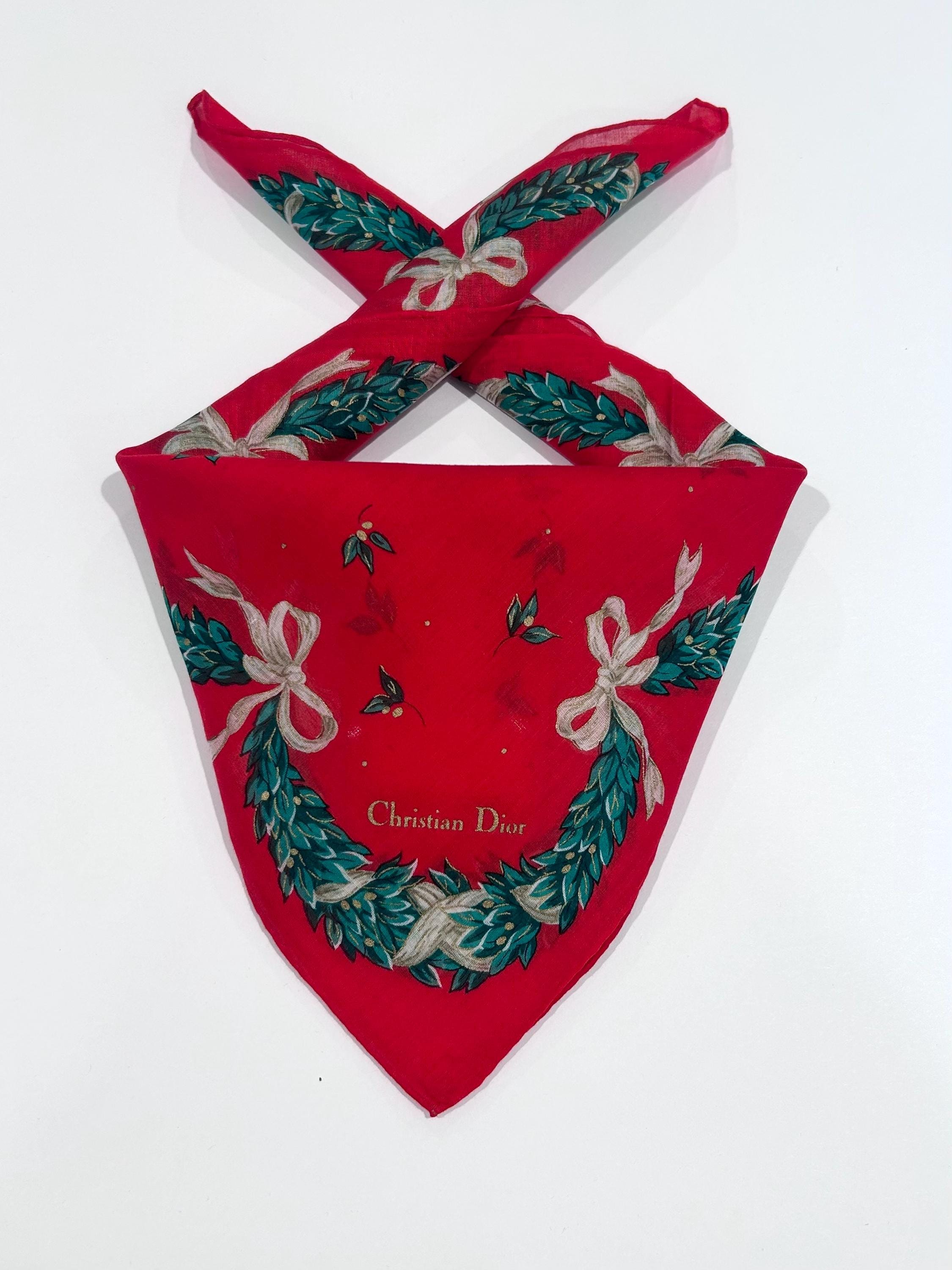 COPY - Christian Dior Women\'s Multicolor Headband Set Bow Knot & Print Design Vintage fabric | fiftydresses main image 2