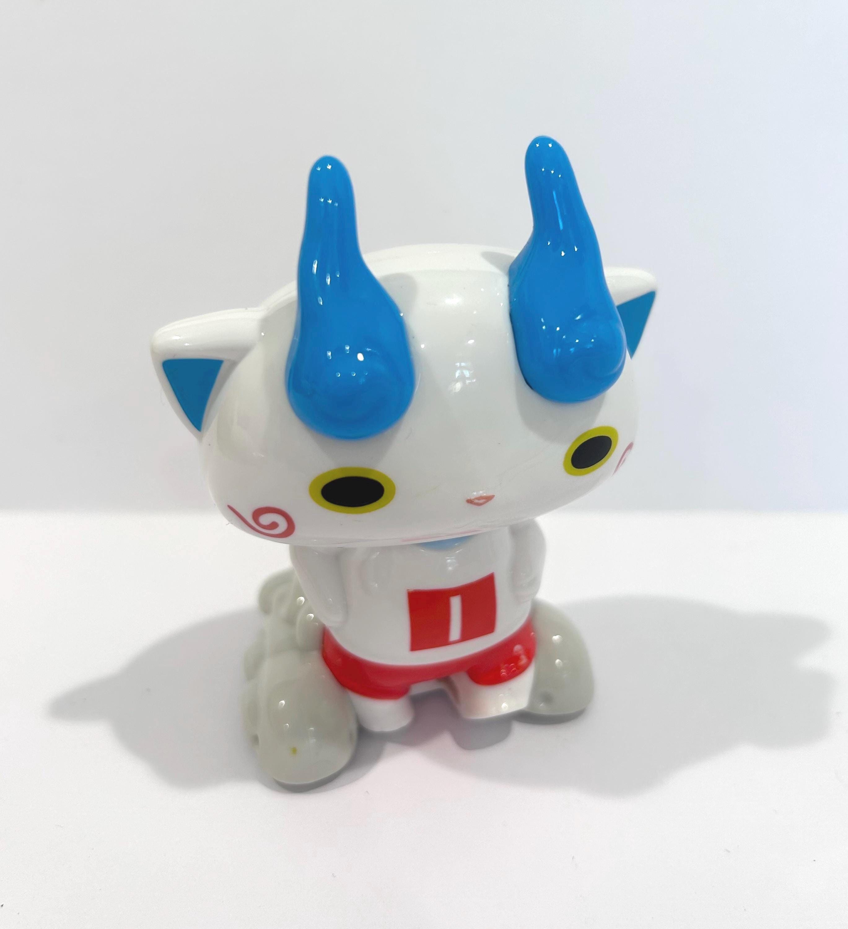 カウボーイ 電池でヴァイオリン音 陶器製 フィギュア 置物 Yokai Watch Komasan Komajiro Mini Figure Mcdonald's Happy Meal