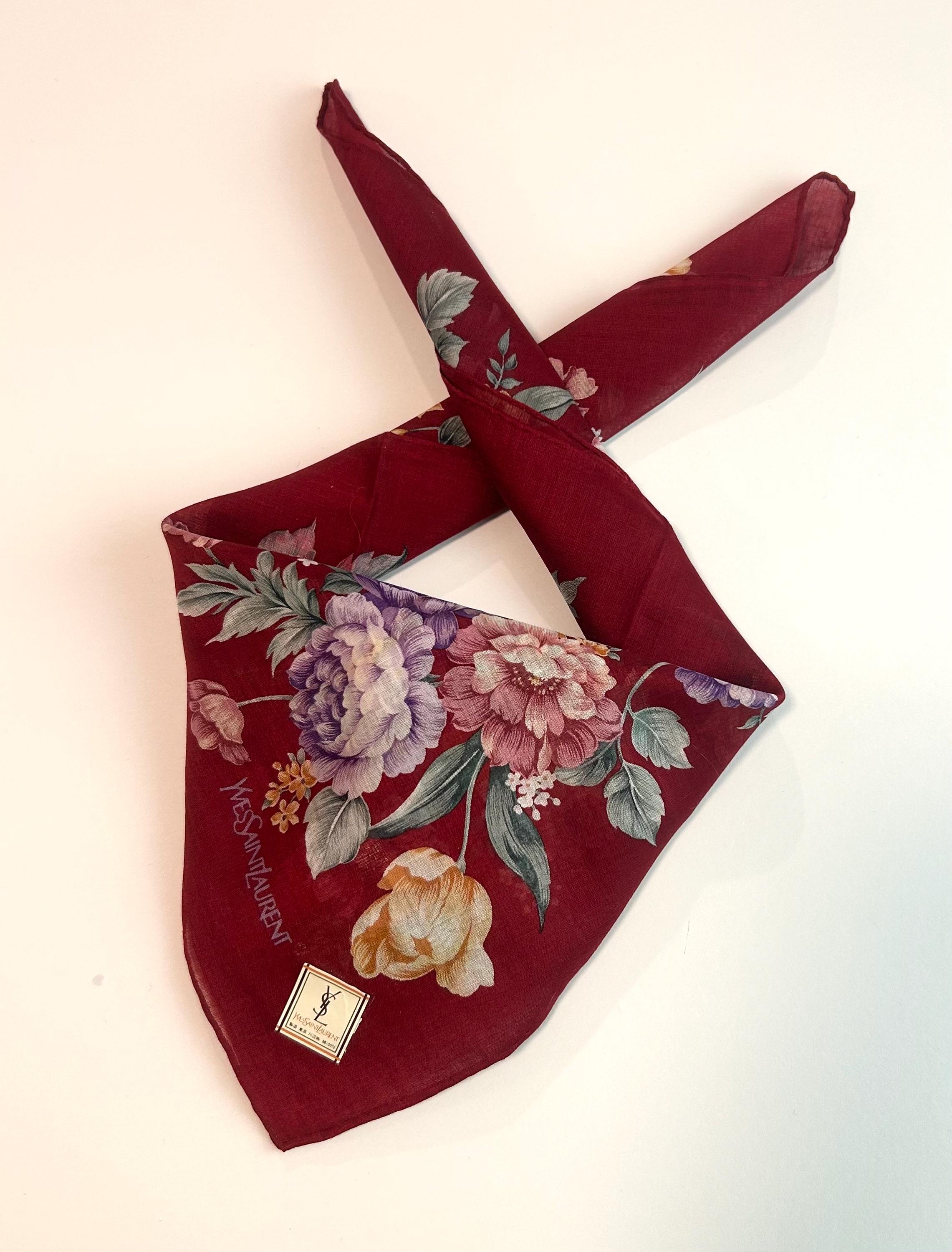 Ysl Scarf - Etsy