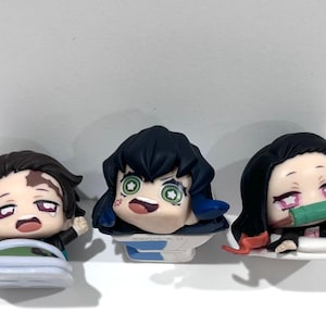 Demon Slayer: Kimetsu no Yaiba Nezuko Tanjiro inosuke Chibi Mini Figure Anime Gift for Demon Slayer Lover
