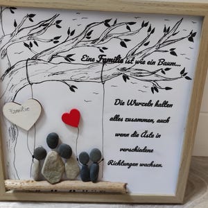 Stone picture family 3