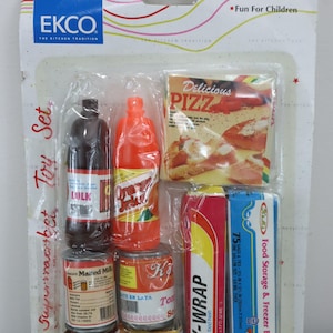 Vintage 1994 EKCO Supermarket Toy Set - New in Package