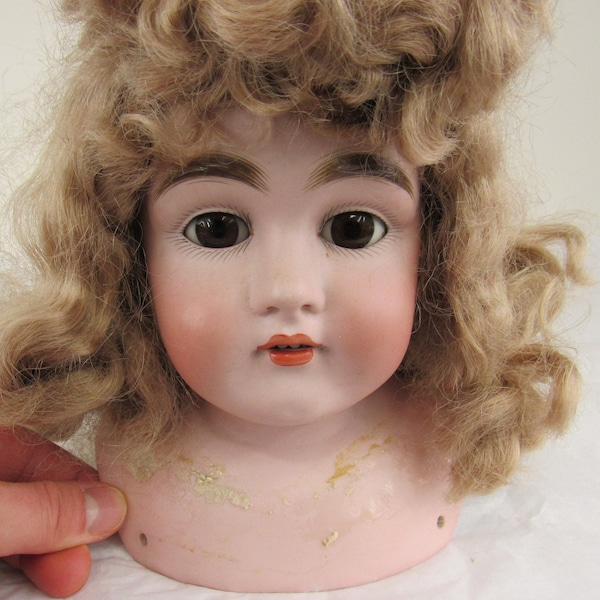 Bisque Doll Head Etsy