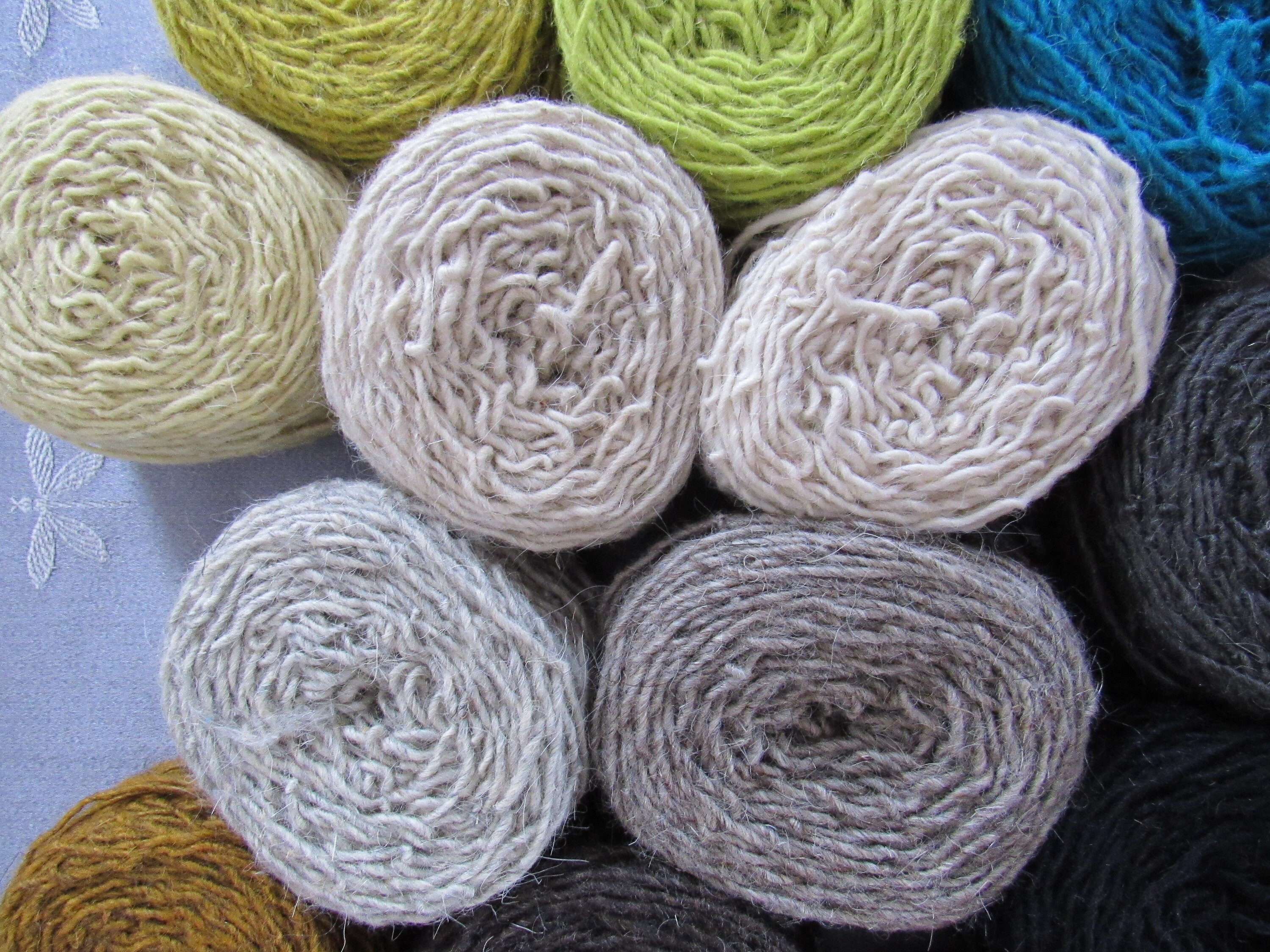 Rustic Worsted Wool Yarn Farm Fresh Yarn 75 Wool & Goat Etsy