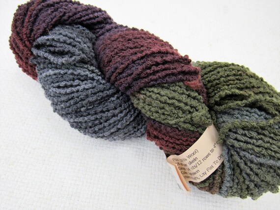 wool boucle yarn
