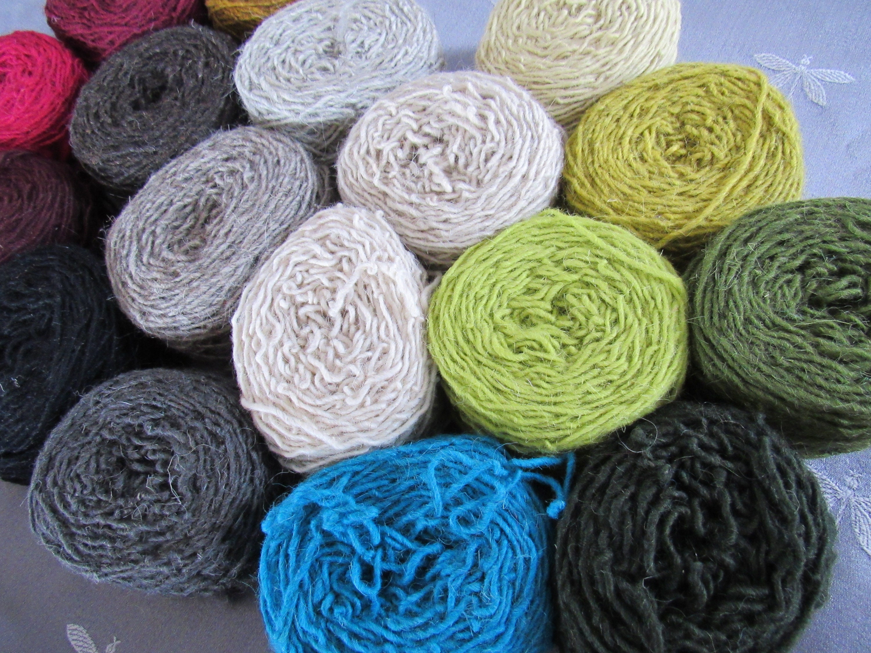 Rustic Worsted Wool Yarn Farm Fresh Yarn 75 Wool & Goat Etsy