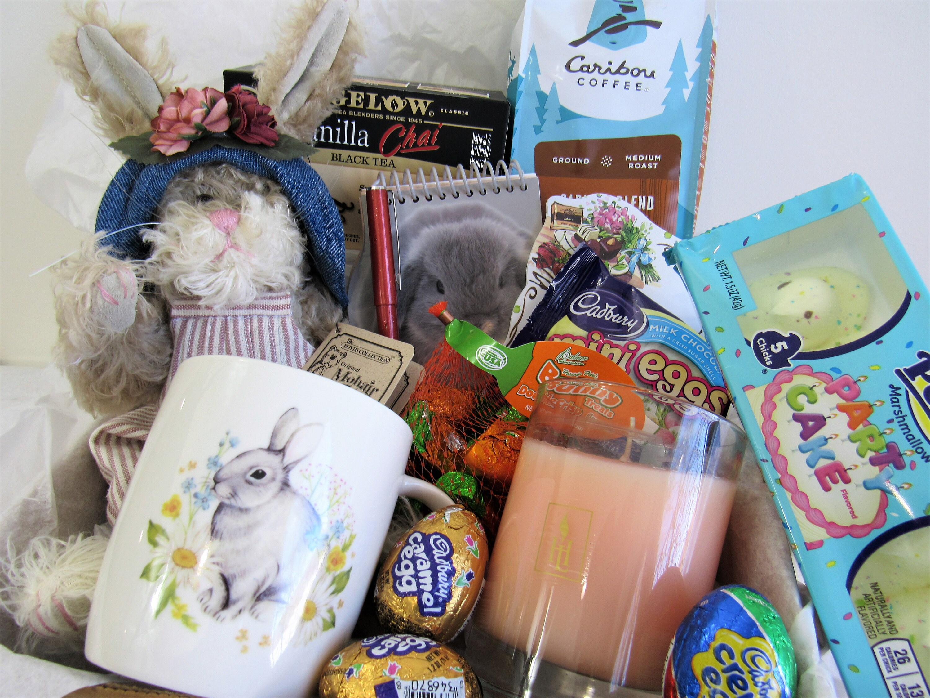 Happy EASTER Gift Box BUNNY Care Package Thrifted Gift Etsy