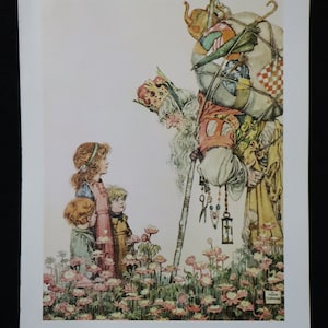 W Heath Robinson Print: The King of Troy Fantasy Art