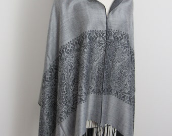 Arts＆Science Cashmere Fringe Shawl Bicolor check fringe shawl – ARTS&SCIENCE ONLINE SELLER intl.