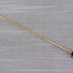 1 Antique Hat Pin - Choose Your Own Victorian Hatpin - Glass Rhinestone Goldstone Etc 5 Gold Filled 5"