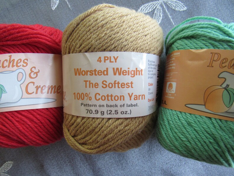 4 Ply Worsted Weight 100 Cotton Yarn Blog Dandk