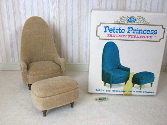 Princess chair and ottoman discount