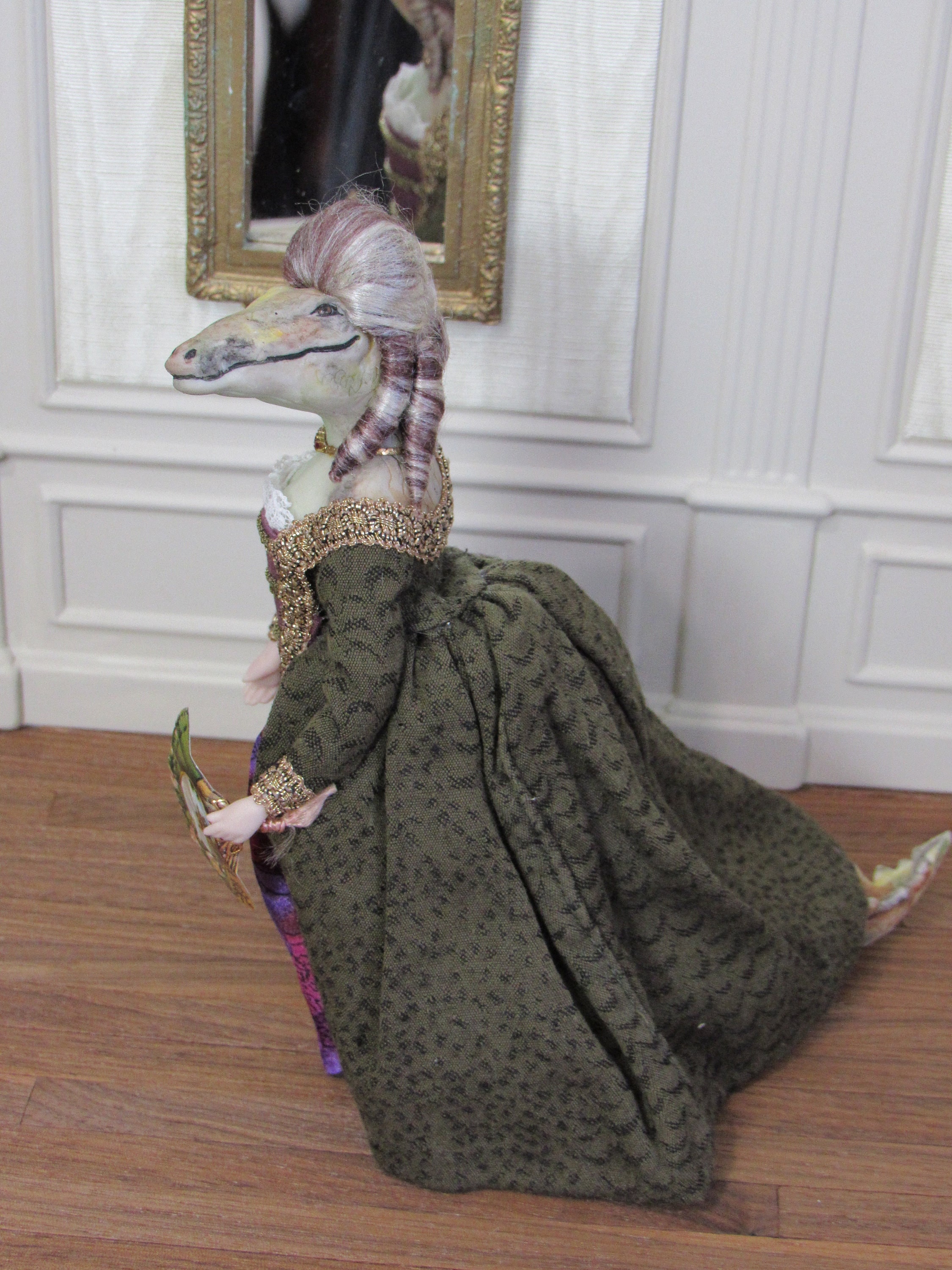 CORA-Miniature Art Doll Tutorial in 1:12 Scale by Dana Burton Kits ...