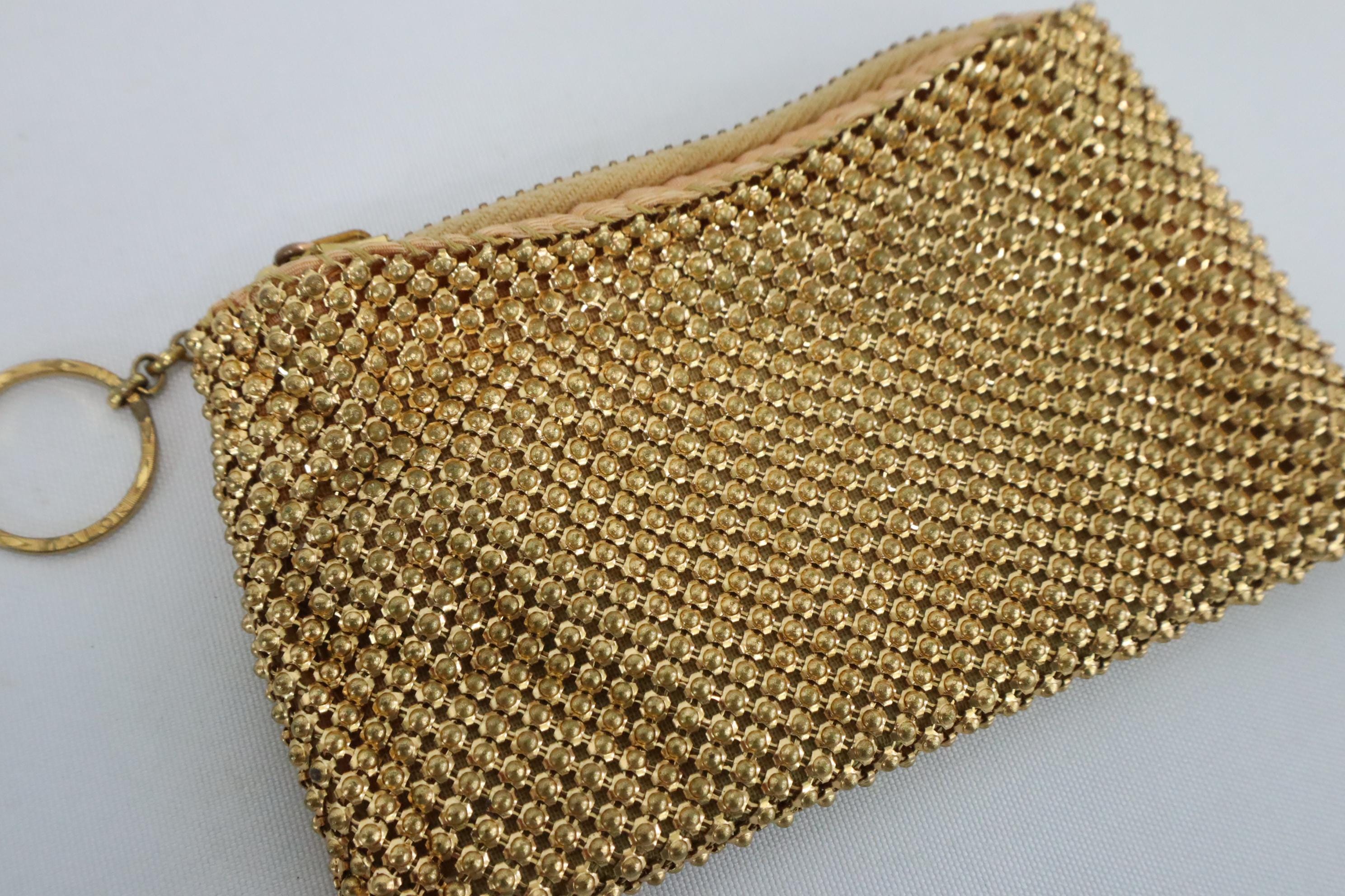 Whiting and Davis Gold Mesh Bag - Etsy Whiting and Davis Gold Mesh Bag - Etsy