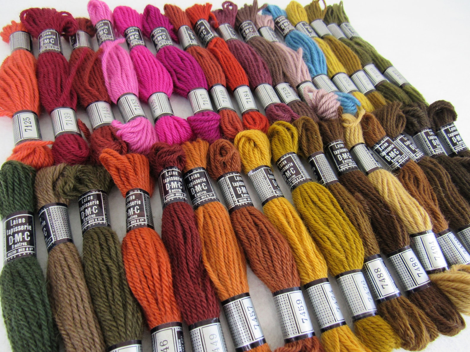 DMC Wool Tapestry Yarn Laine Tapisserie DMC Choose Your Etsy