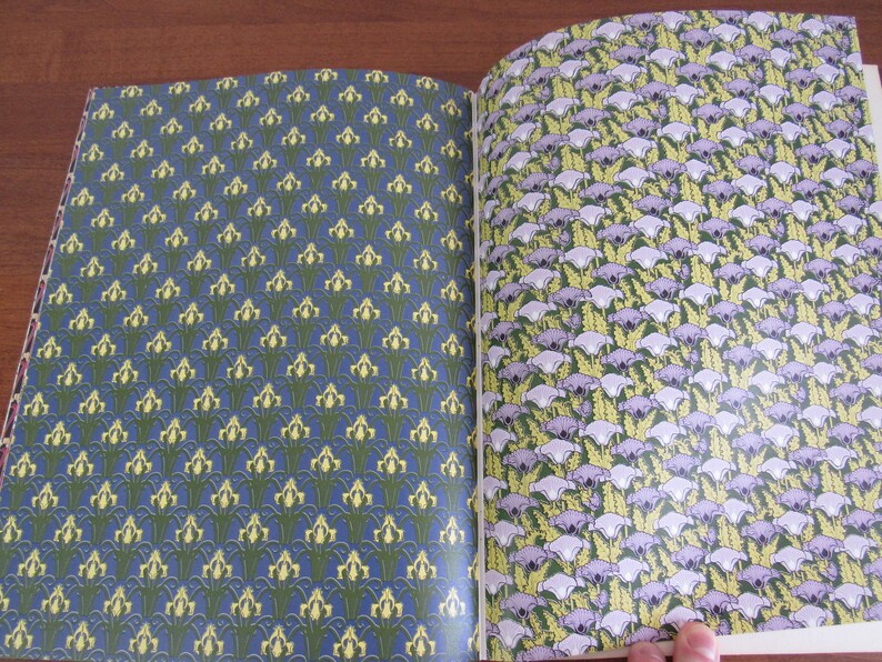 ART NOUVEAU Dollhouse Wallpaper by Muncie Hendler for 112 Etsy