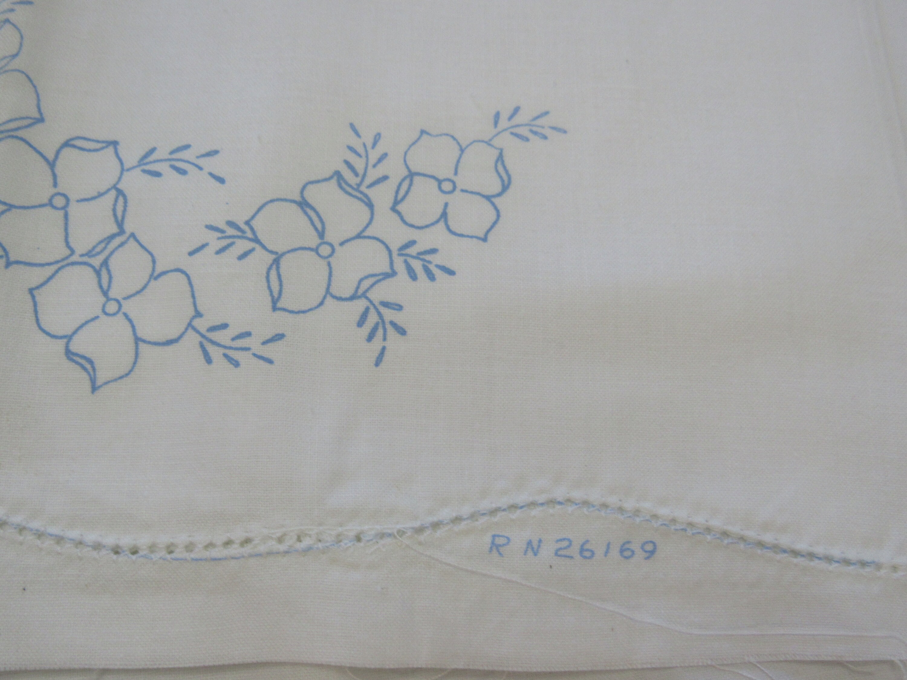 PreStamped Pillowcases to Embroider Vintage 1960s PRAYING Etsy