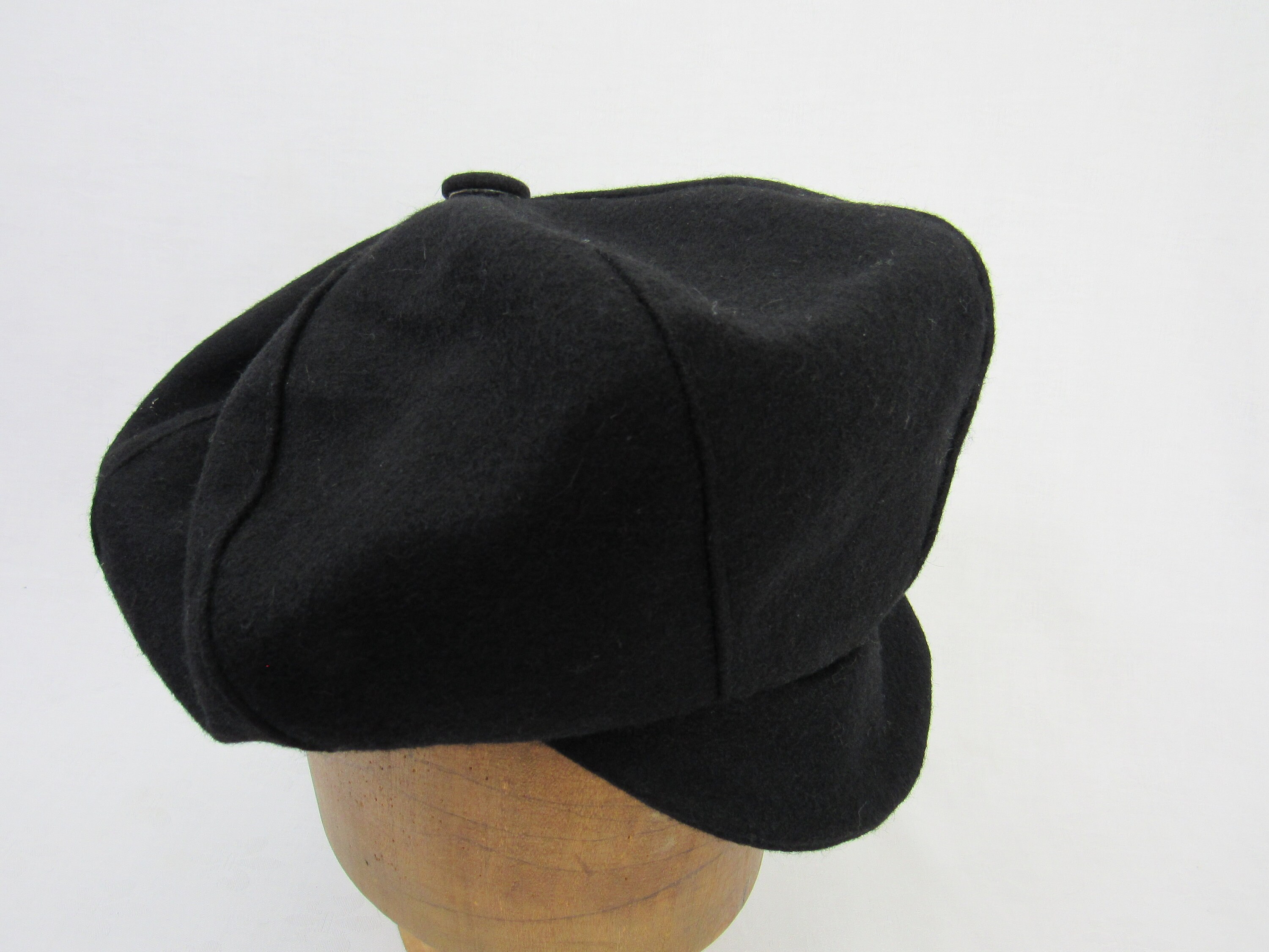 Wool CABBIE Hat Vintage 1960s Newsboy 