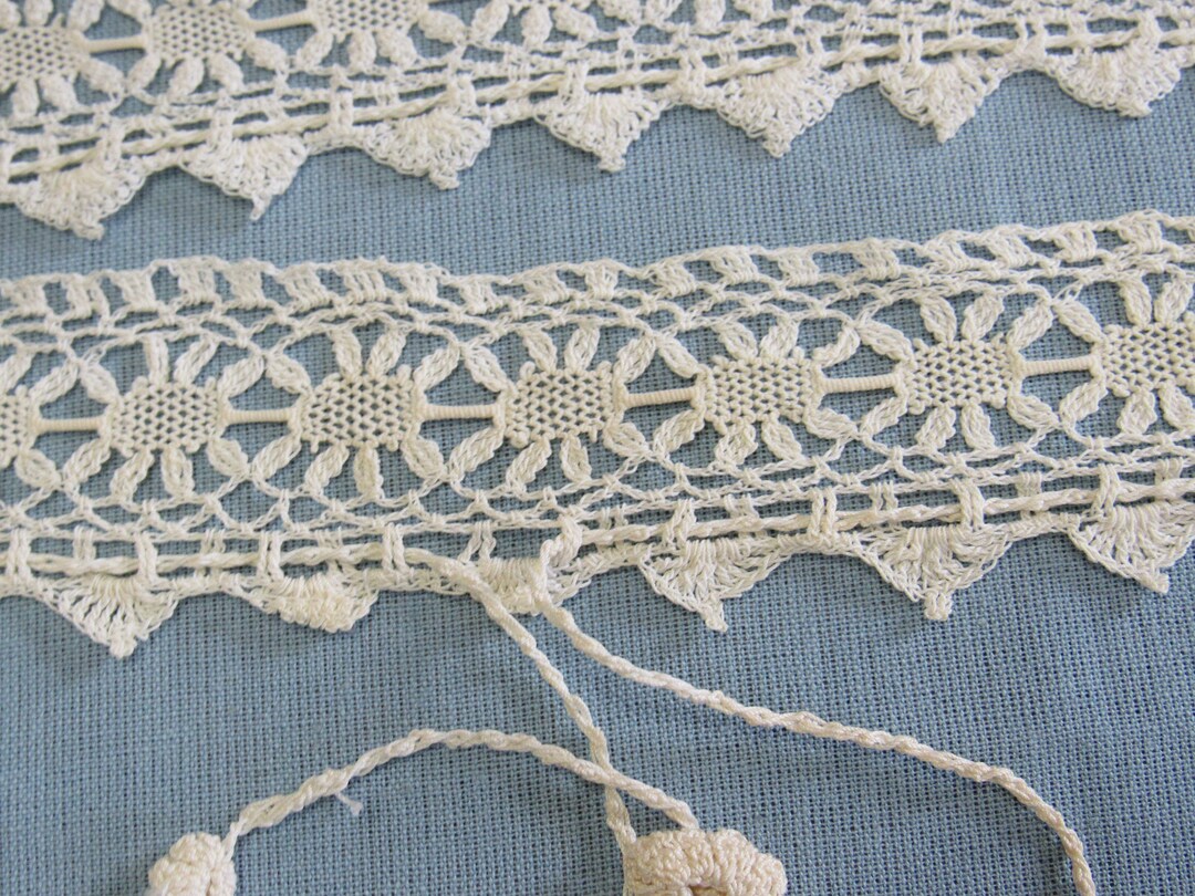 Antique Yoke Victorian Crocheted Lace Nightgown or Camisole Top ...