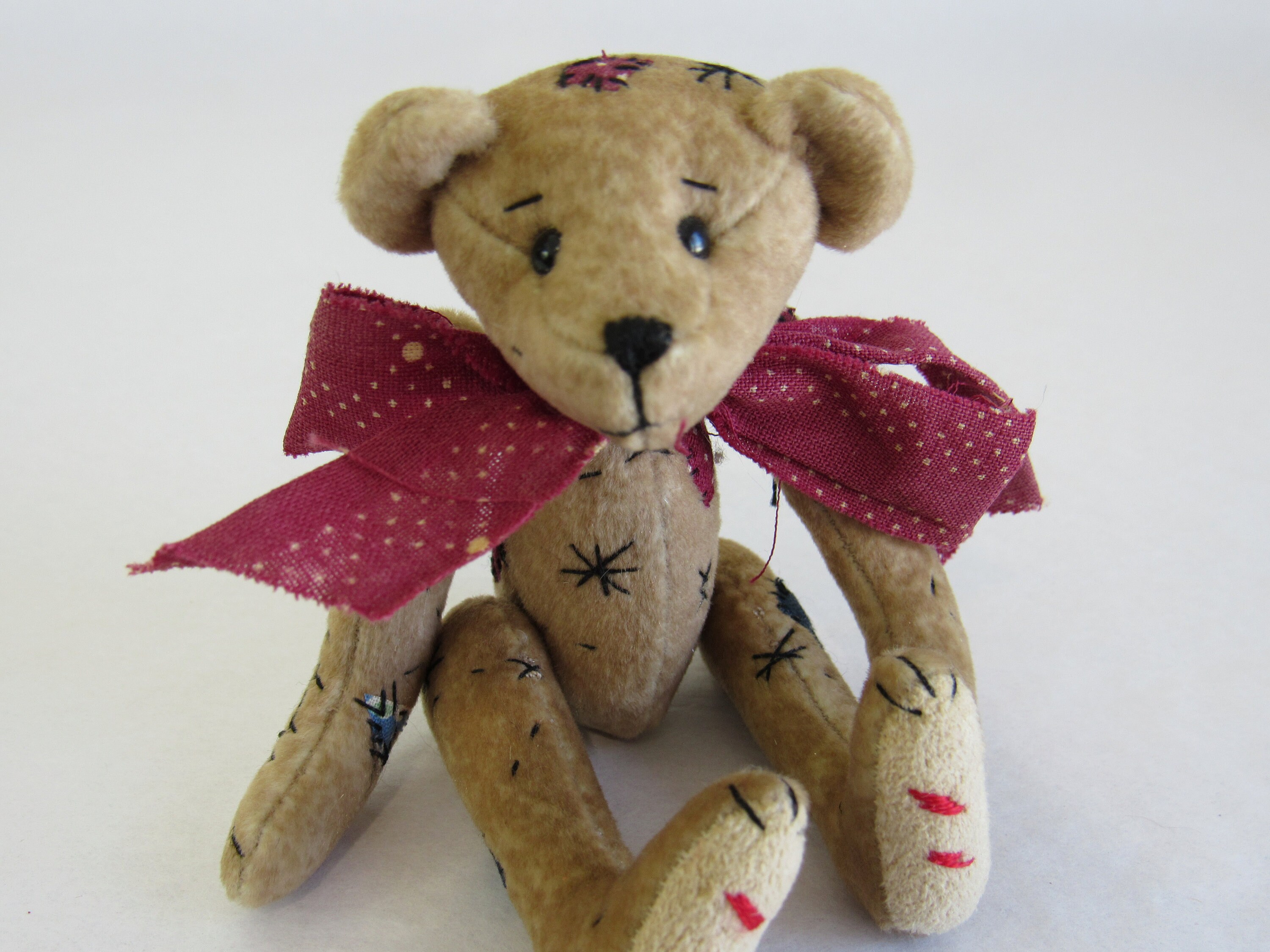 Artist Teddy Bear PATCHES 4-1/2 Jointed 