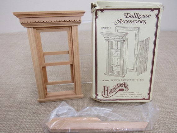 houseworks dollhouse windows
