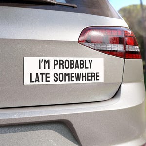 Funny Car Magnet, VinylDecals, VinylStickers, Meme Car Decal, Gen Z Bumper Sticker, Meme Bumper Sticker, Funny Meme Sticker, Funny Car Decal