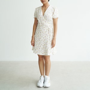 Magnolia Wrap Dress Sewing Pattern: Beginner Friendly (PDF Pattern)