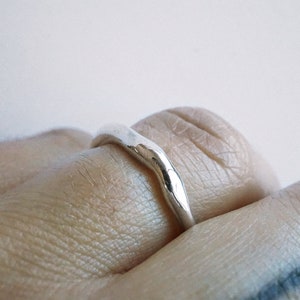 TENDRE METAL sterling silver MOLLE ring image 2