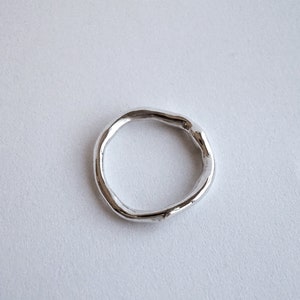 TENDRE METAL sterling silver MOLLE ring