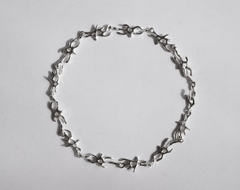 sterling silver ASSUMEE choker