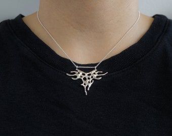 sterling silver DISPARITION necklace