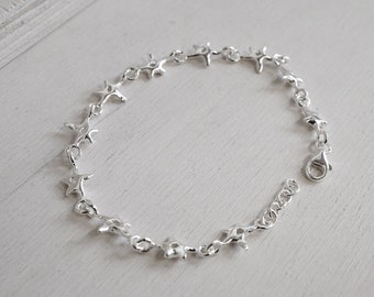 sterling silver BOUCHE-TROU bracelet