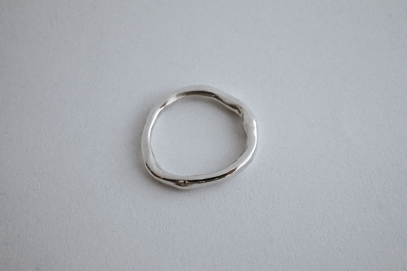TENDRE METAL sterling silver MOLLE ring image 4
