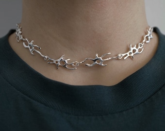 sterling silver ASSUMEE choker