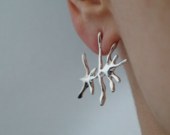 sterling silver ÉMOI earrings