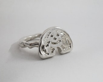 sterling silver RAINBOW ring - Dranem Bag collab